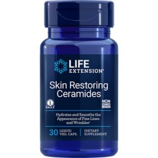 Life Extension Skin Restoring Ceramides, 30 liquid vegetarian capsules